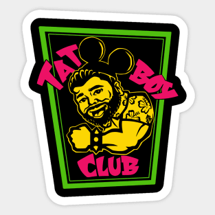 Tat Boy Club 80’s style Sticker